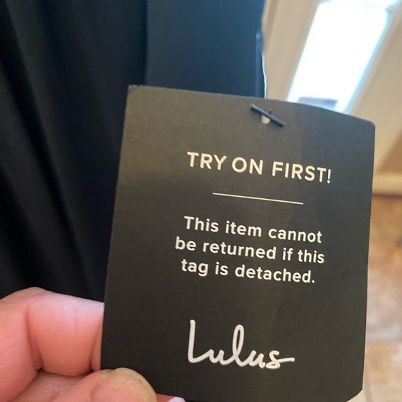 NWT LULU’S NAVY BLUE MAXI DRESS SIZE XL - Picture 5 of 16